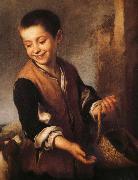Bartolome Esteban Murillo Juvenile and Dogs Germany oil painting artist